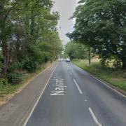 A man was taken to hospital after a crash in Colchester