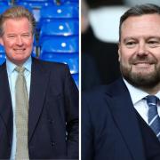 James Wall has been chatting to former Ipswich Town chairman David Sheepshanks, left, about the club and current CEO/chairman Mark Ashton