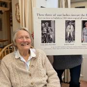 Judith invented the Suffolk Historic Churches Trust bike ride in her bath