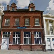 The Market Hill building, which housed Barclays Bank before it closed last summer, went up for auction 