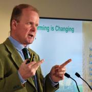 Edward Vipond of Troston Farms, speaks at the Autumn Farming Conference.