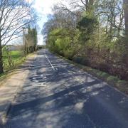 The A134 near Bury St Edmunds is closed after a crash