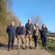 Glenn Buckingham, Andrew Blenkiron, Matthew Hicks, Bee Barton-Broomhead and Ella Thackray