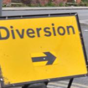 A diversion is in place in Stowmarket (file image)