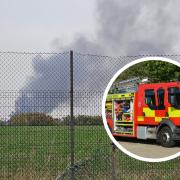 An investigation has been launched after a barn fire started at a farm in east Suffolk. 