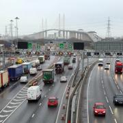 An Ipswich woman was fined twice after using the Dartford Crossing