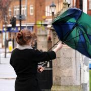 Gale force winds are expected to hit Suffolk tomorrow