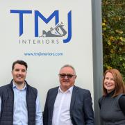 From left, Kevin Pryke, Tim Coll, James Taylor, Sarah Warren of Taylor Made Joinery