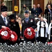 Bury St Edmunds Remembrance Day events were held this weekend