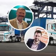 Tim Wray of Multimodal Logistics and Steve Collins of Fargo Systems say the haulage industry needs government support to survive