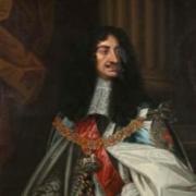 A portrait of King Charles II is on display in Newmarket