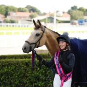 A Bury St Edmunds teen with a passion for horse eventing has been commended after her first national win of the year was followed by emergency surgery