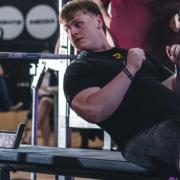 Will Anders has become a leading junior weighlifter