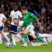 Ipswich Town attacker Sammie Szmodics earned his 10th Republic of Ireland cap in the 5-0 defeat at Wembley