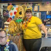 Pudsey turned up at Greggs