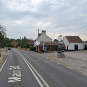 Part of the A12 was blocked after a lorry broke down