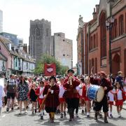 Wolsey’s Big Huzzah in Ipswich Town Centre on 4 July 2024