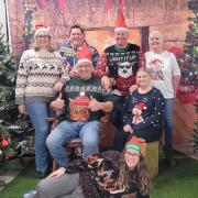 A family in Suffolk have celebrated Christmas early once again so that they can all be together