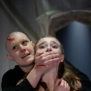 Masha Skinner as the Creature and Isabelle Walker as Elizabeth Lavenza wowed audiences in Bury St Eds during a short run of the iconic play called Frankenstein