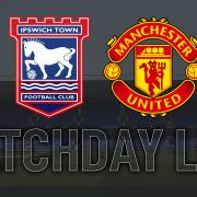 Ipswich Town take on Manchester United, at Portman Road, in a Premier League clash this afternoon.