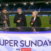 Ed Sheeran gatecrashed a Sky Sports interview at Portman Road