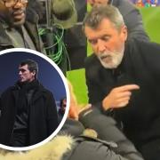 Roy Keane confronts an Ipswich Town supporters at Portman Road, bringing back memories of his exit from the club in 2011.