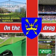 'On the drag' is a new book dedicated to Suffolk's non-league football grounds.