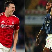 Chris Wood and David Johnson are among the players to featured for both Nottingham Forest and Ipswich Town.