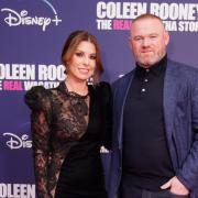 Wayne and Coleen Rooney attend the screening of Coleen Rooney: The Real Wagatha Story (Peter Byrne/PA)