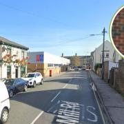 Suffolk Constabulary, inset, are investigating the theft of an electric bike from outside a pub on Mill Road, Kirkley in Lowestoft. Picture: Google Images/Newsquest