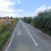 The A1071 in Boxford will be closed next week