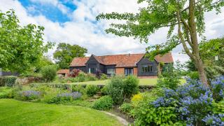 This detached barn conversion is for sale at a guide price of £1 million