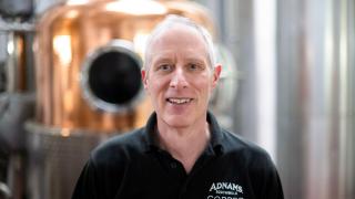 Adnams head distiller John McCarthy