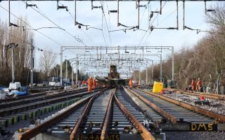 Rail services will be disrupted throughout November