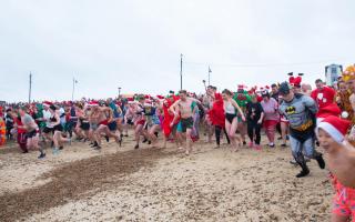 Felixstowe's Christmas Day Dip is back for a 20th year