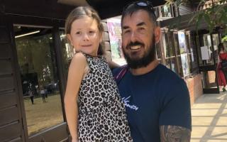 A Haverhill dad is embarking on an epic 100-mile trek to help fundraise for hospitals who cared for his eight-year-old daughter Harper.