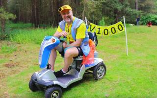 Rory Marriott has celebrated his 1000th parkrun volunteering milestone