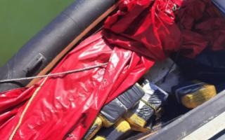 Two men have been charged after £37m worth of cocaine was found on a boat