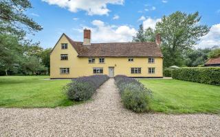 This beautiful farmhouse in Kettlebaston is for sale at a guide price of £1.5 million