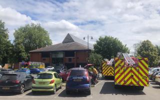 Fire engines have been called to Kingfisher in Sudbury
