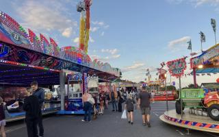 Some revellers were injured while using Paul Hedges funfair at the weekend