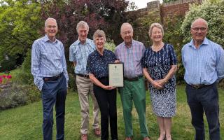 Reverend Ruth Farrell has been given a prestigious award upon her retirement