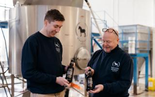 Mauldons Brewery has one an award for its Black Adder ale