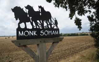 The village sign has been unbolted and stolen