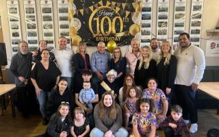 Betty Storey celebrated her 100th birthday