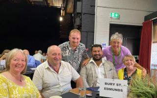 Bury in Bloom at the Anglia in Bloom awards ceremony