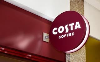 Costa Coffee will open their drive-thru branch in December