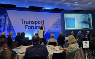 More than 100 transport professionals gathered at Stansted Airport